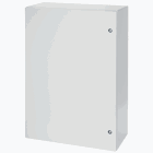 Concept Single-Door Enclosure, 24.00x16.00x10.00, Gray, Steel