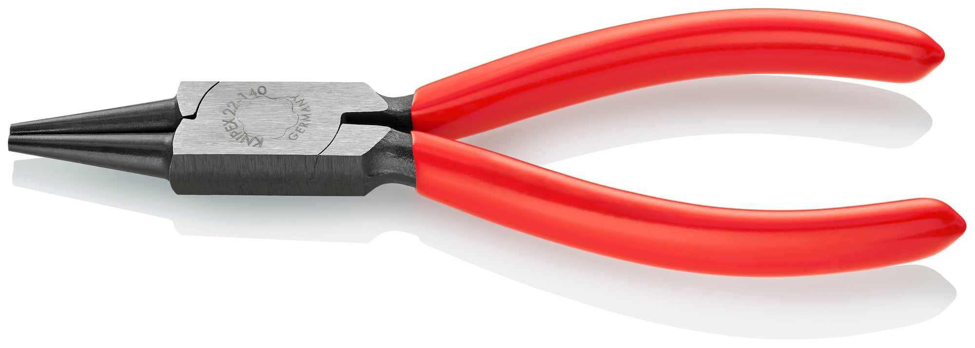 Round Nose Pliers, 5 1/2 in., Non-Slip Plastic