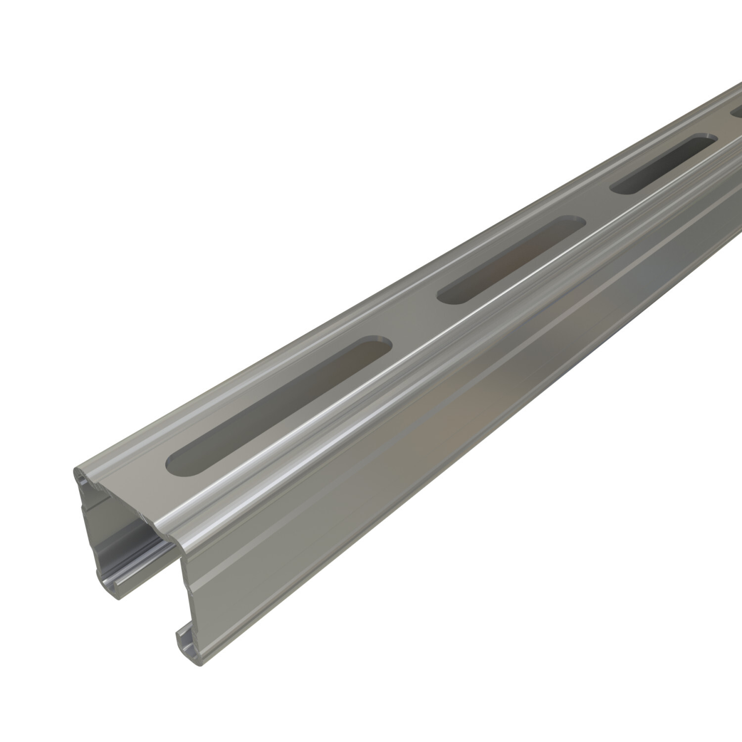 UNISTRUT CHANNEL, 14ga, 1-5/8"x 1-5/8", SL-SLOTS, PG