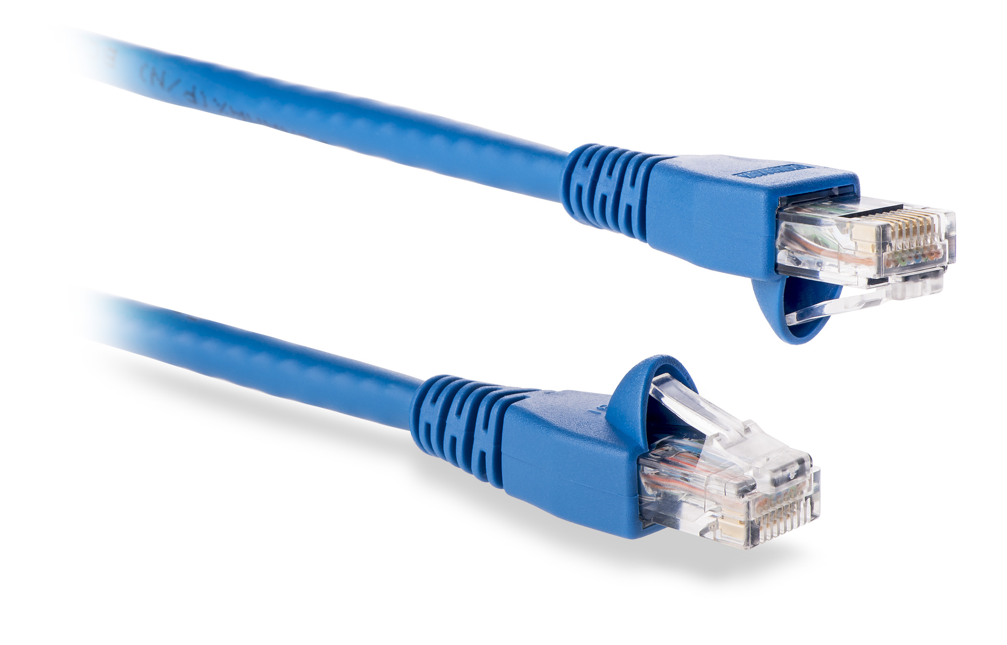 Category 6 Patch Cord, Blue Snag-Proof Boot, 7 ft.