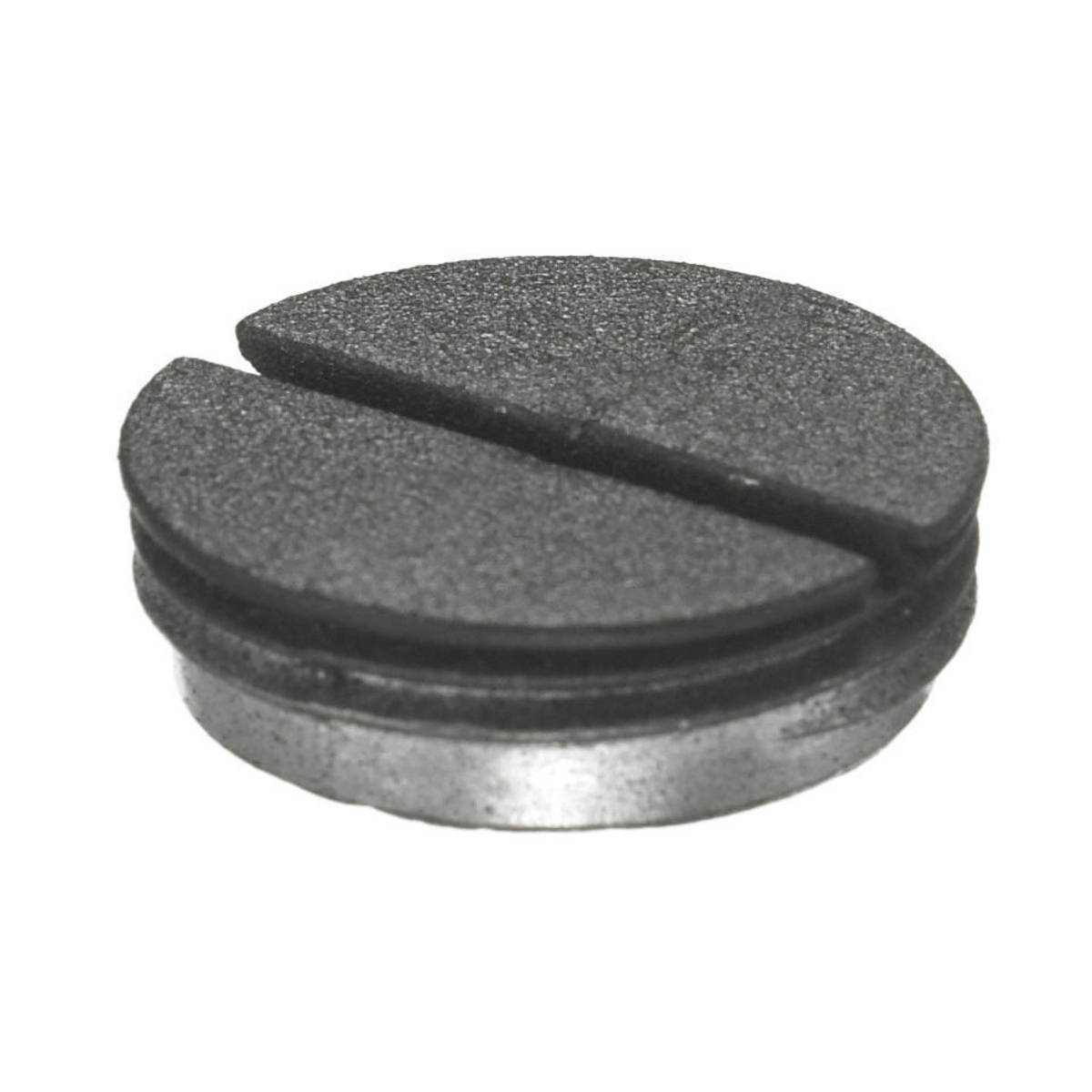 In Floor Delivery, SystemOne Accessories, SystemOne, Replacement Parts, 3/4" Flush Plug, Aluminum Finish