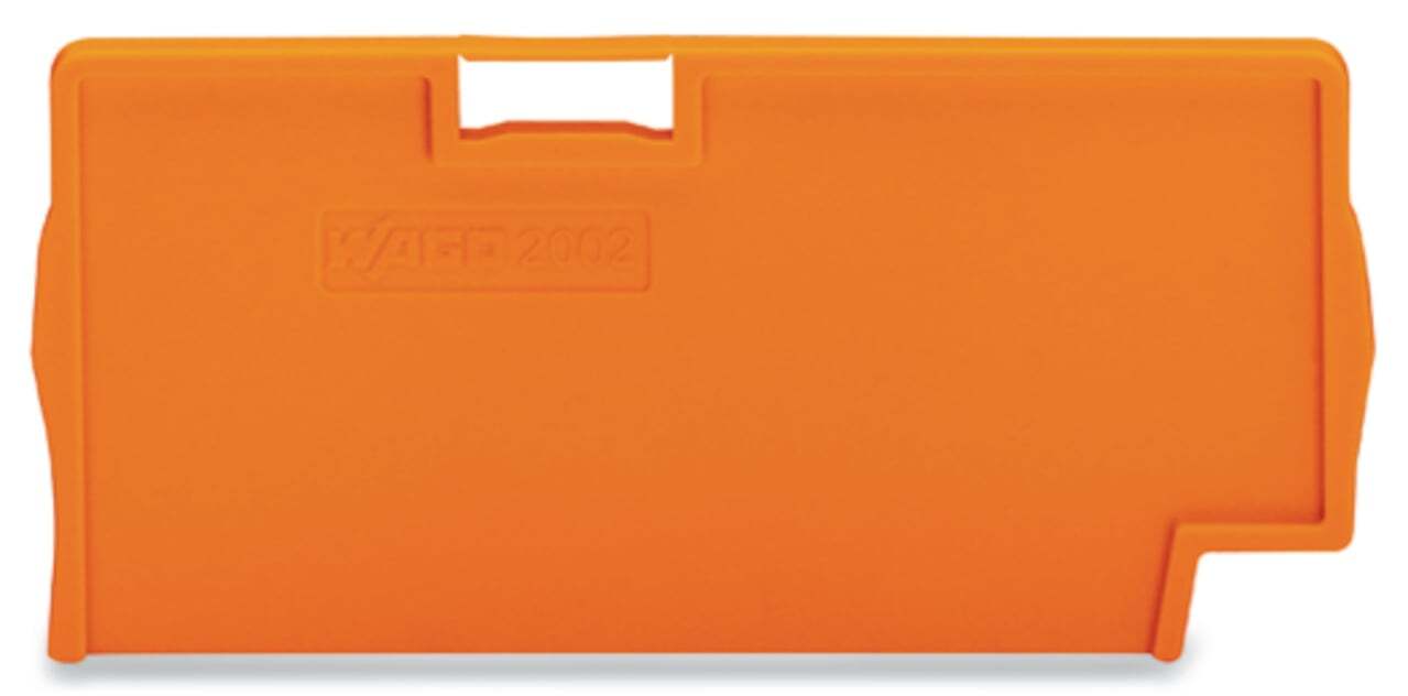 Seperator plate; 2 mm thick; oversized; orange