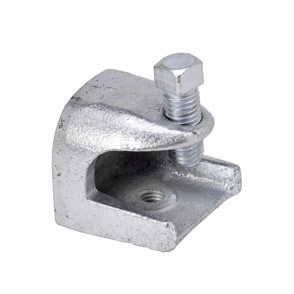 Eaton B-Line series rod support, 2.3750" H x 3" L x 2.5" W, Malleable iron, 1000 Lbs load cap, 1/2"-13 thread/rod size
