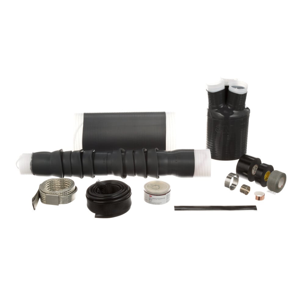 3M(TM) Cold Shrink QT-III, 3 Conductor Termination Kit 7685-S-8-3G, 1.18-1.51 in Cable Insulation O.D.