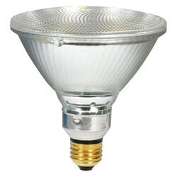 OBS10720 Tungsten Halogen PAR38 Reflector Lamp 70Watt 120Volt Medium Skirt Base Narrow Flood 25? Beam