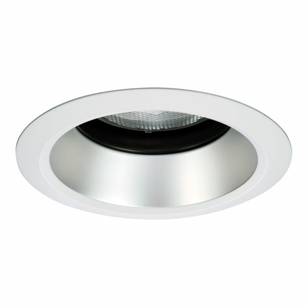 5" Regressed Adjustable, Haze Reflector, White Ring 30-deg. max. tilt