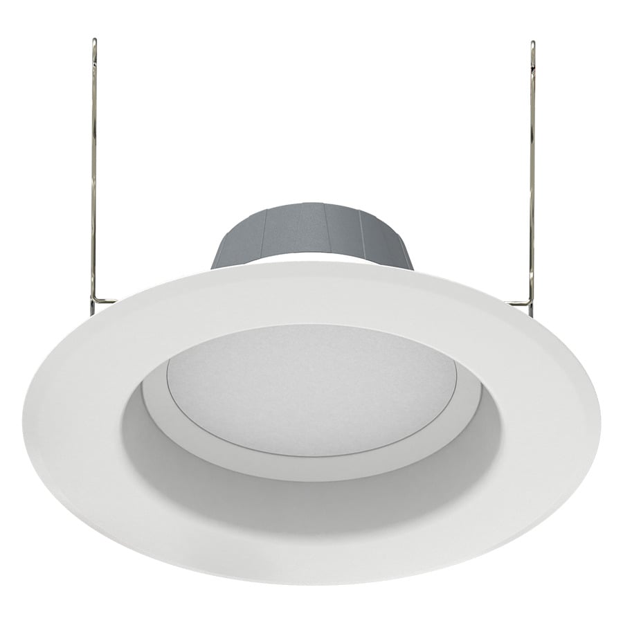 Retrofit Downlights 738 Lumens Retrofit Downlight 8W 6 Inches Round 90CRI 5000K 120V White Smooth