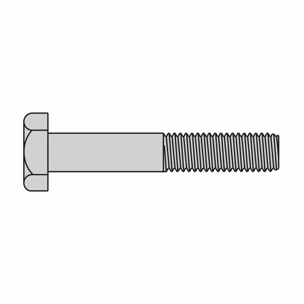 Eaton hex head screw, 1/2-20" thread size, 3/4" length, Yellow zinc, Hex head cap screw
