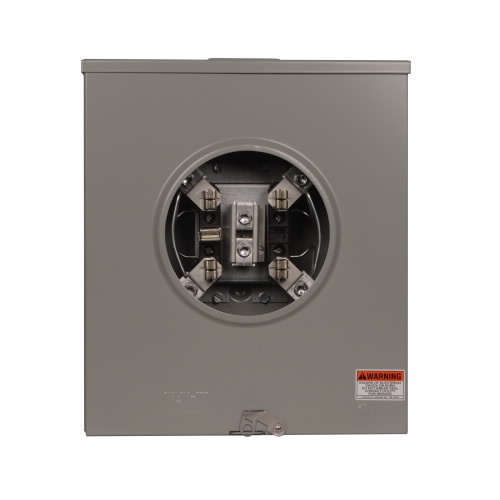 1010291CH Single Position Meter Socket, 200 Amp, 1 Phase, 5 Jaw