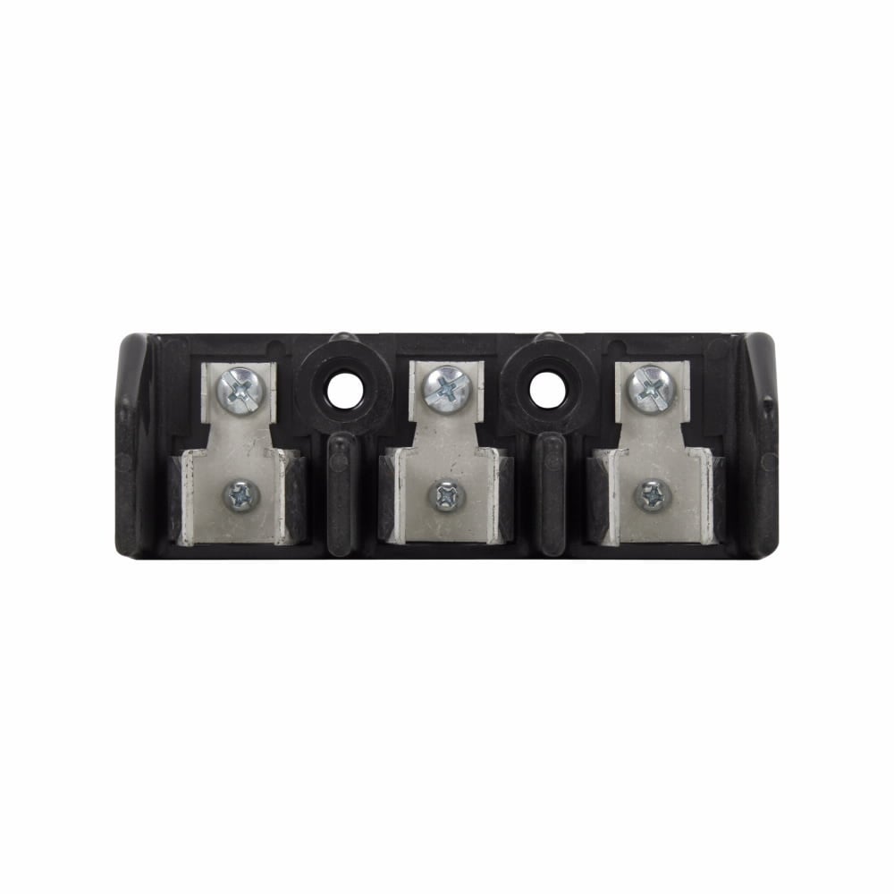 Modular Type Fuse Block for H and J Fuse, Modular, Wire terminals and mounting holes located under fuse, 60A, 600V, Class J, Screw connection, Used with H and J Fuse