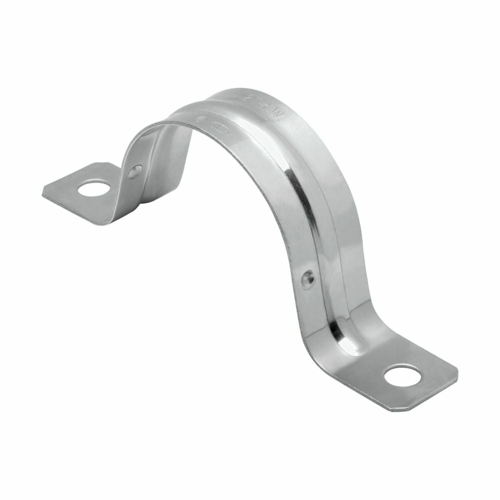 Eaton Crouse-Hinds series rigid/IMC strap, 316 stainless steel, 3/4", Two hole