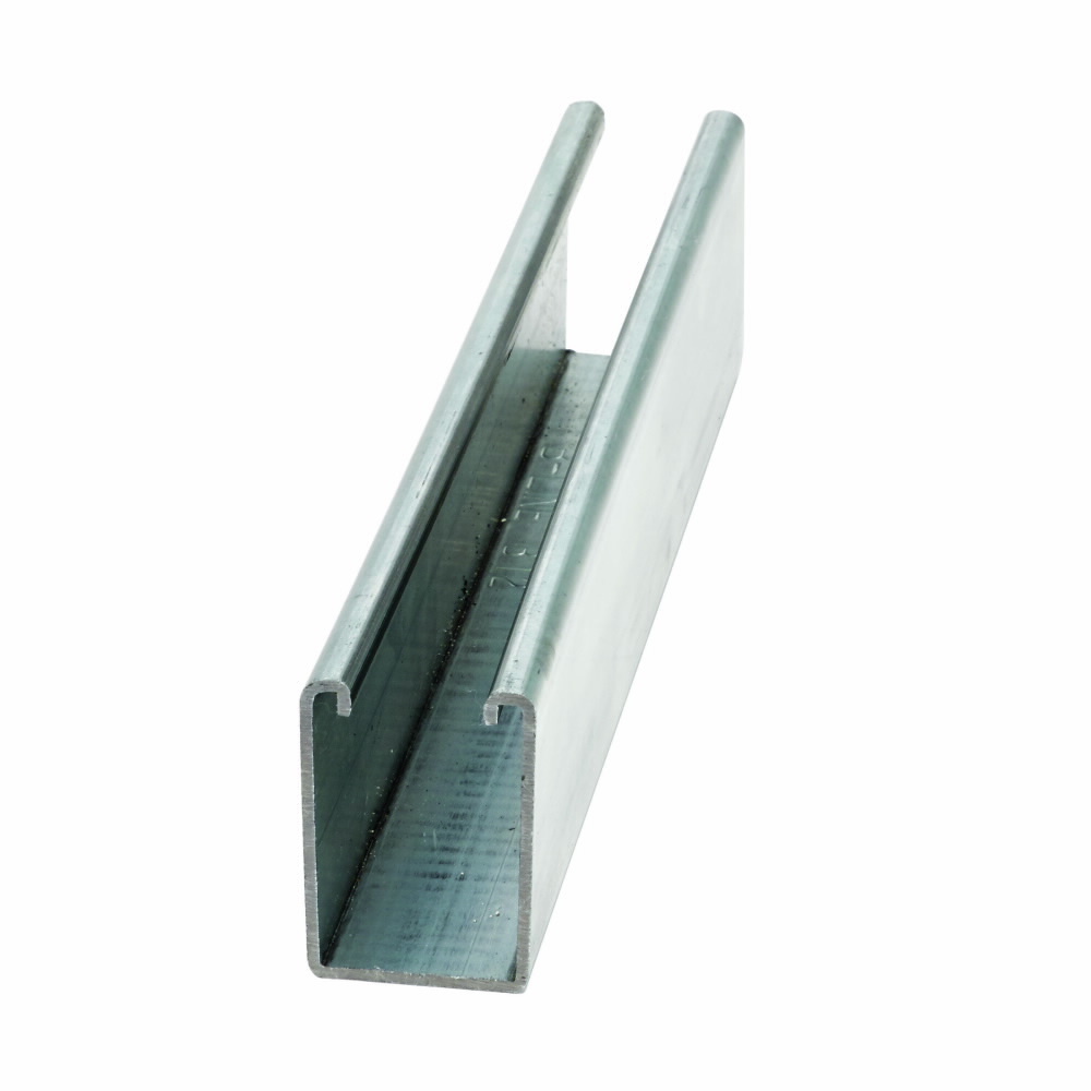 CHNL, 2 7/16" X 1 5/8", 12 GA, 120", ALM