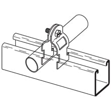 1"-MULTI-GRIP PIPE CLAMP,  THINWALL, IMC, RIGID, 1", ALM
