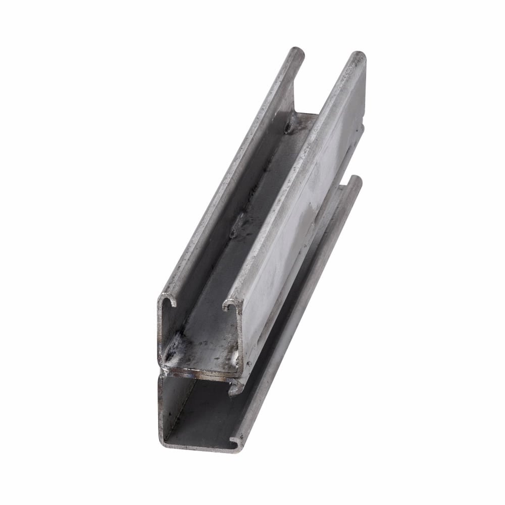 CHNL, 1 5/8" X 1 5/8", BACK TO SIDE, 12 GA, 120", HD G