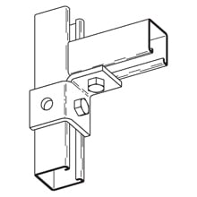 THREE HOLE SGL CORNER CONNECTION, RIGHT HAND, HD GLVD