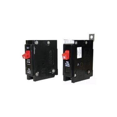 Eaton BAB thermal magnetic circuit breaker,Bolt-on Fire Alarm Circuit Breaker,20 A,10 kAIC,Single-pole,120/240 V,BAB