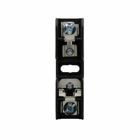 Eaton Fuseblock, 0.1 -30A, 600 Vac, 600 Vdc, Class CC, Thermoplastic base, bright tin-plated bronze-clip material, DIN rail mounting, Screw connection, 200 kAIC RMS Sym. interrupt rating, 14 to 10 AWG (copper) wire size