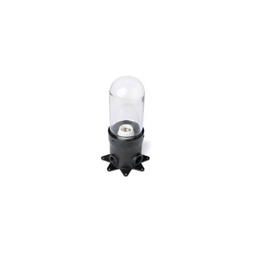 EPCO, Utility Light Fixture, ProSeries, Wet Location, Wattage: 150 WTT, Lamp Type: Incandescent, Number Of Lamps: 1, Material: Polybutylene Terephthalate (Octi-Junction Box),Porcelain (Encased),Glass (Globe), Mounting: Box Mount, Width: 5.5 IN, Height: 9.5 IN, Compatibility: Incandescent,Non-Metallic Wiring Systems, Knockout Size: 1/2,3/4 IN