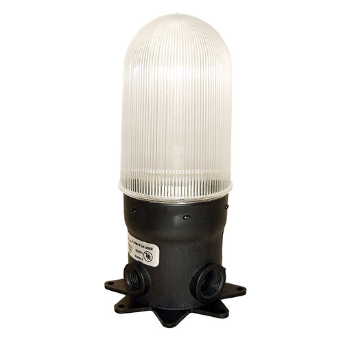 EPCO, Utility Light Fixture, ProSeries, Wet Location, Wattage: 60 WTT, Lamp Type: Incandescent, Number Of Lamps: 1, Material: Polybutylene Terephthalate (Octi-Junction Box, Safety Cage),Porcelain (Encased),Acrylic (Globe), Mounting: Box Mount, Compatibility: Incandescent,Non-Metallic Wiring Systems, Knockout Size: 1/2,3/4 IN, Bulk