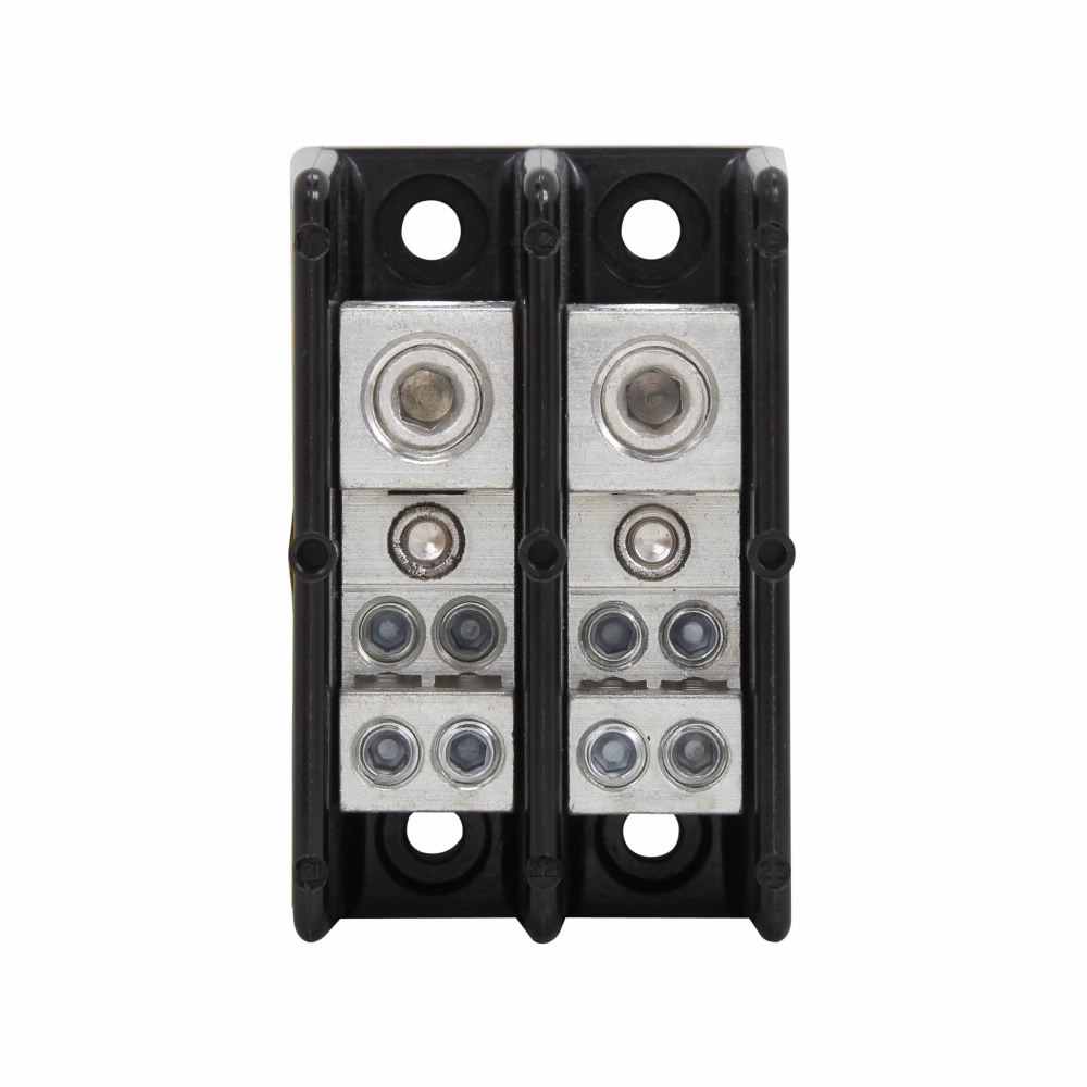 Eaton Bussmann series power distribution block, Power distribution block, Two-pole - 16220-2H