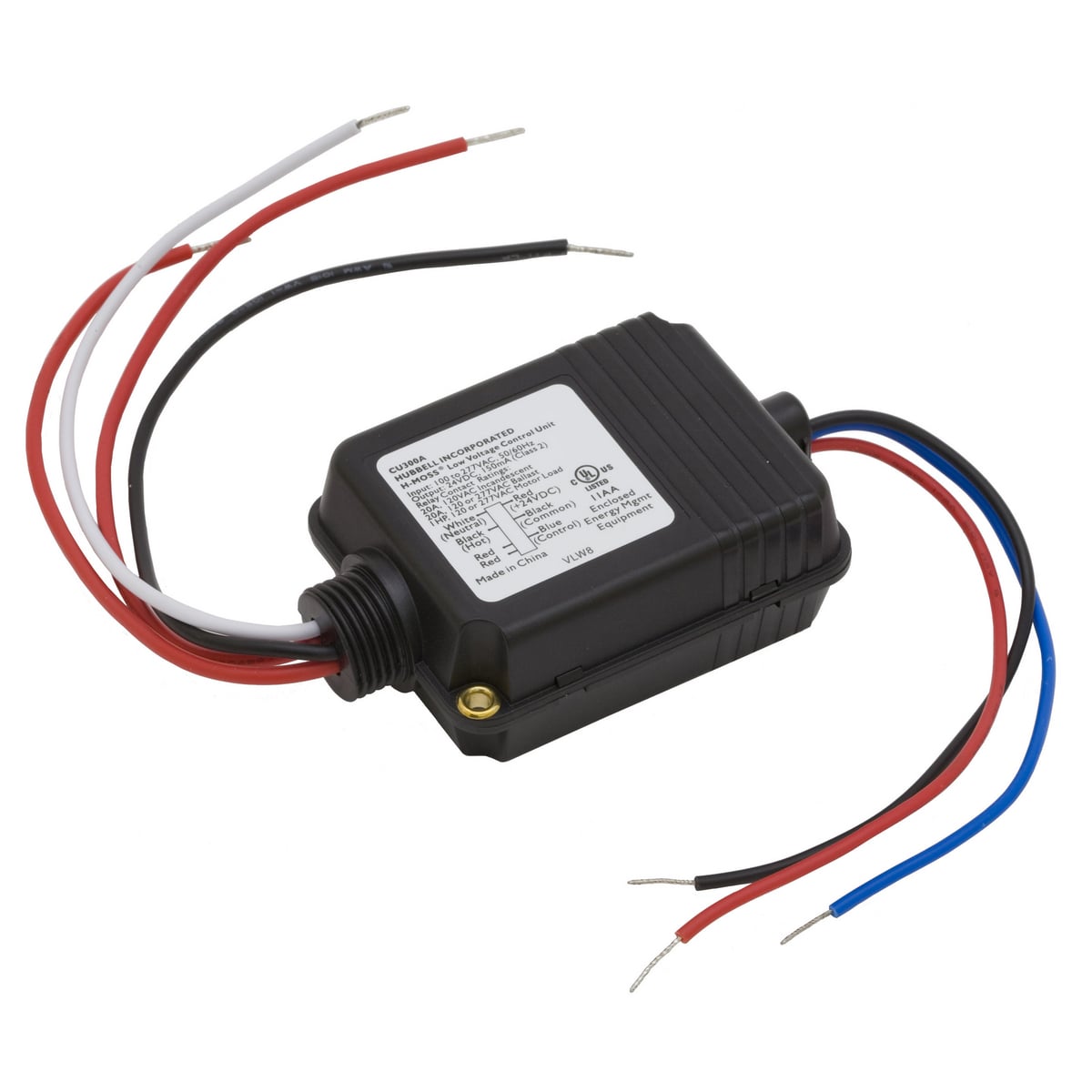 Switches and Lighting Controls, Occupancy Sensors, H-Moss Control Unit, 120/277V AC 60HZ, For use with Ceiling and Wall Mounted Sensors, USA