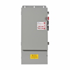 Eaton Quick Connect Safety Switch, Heavy Duty, Single-Throw, 100A, 600V,3P, Unfused, Series K, NEMA 1, Cam-Lok.