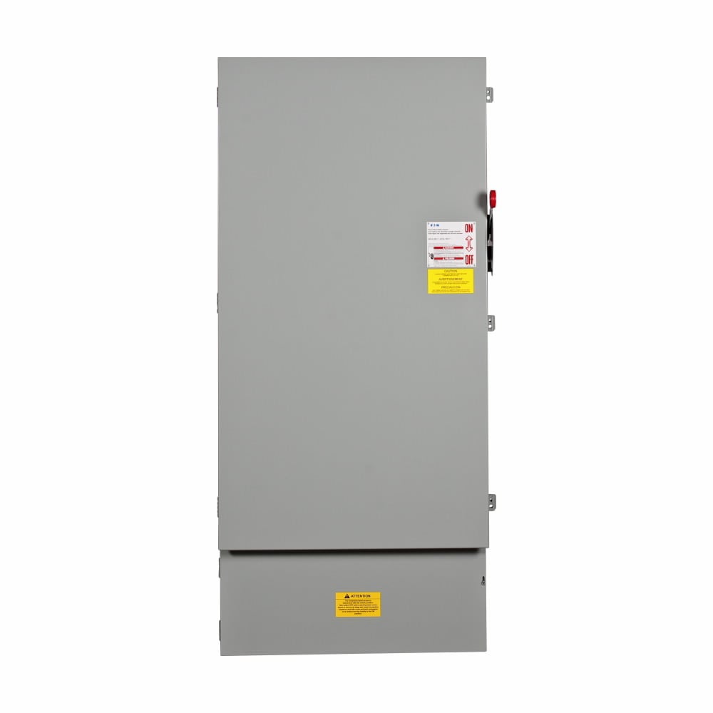 Eaton Quick Connect Safety Switch, Heavy Duty, SingleThrow, 600A