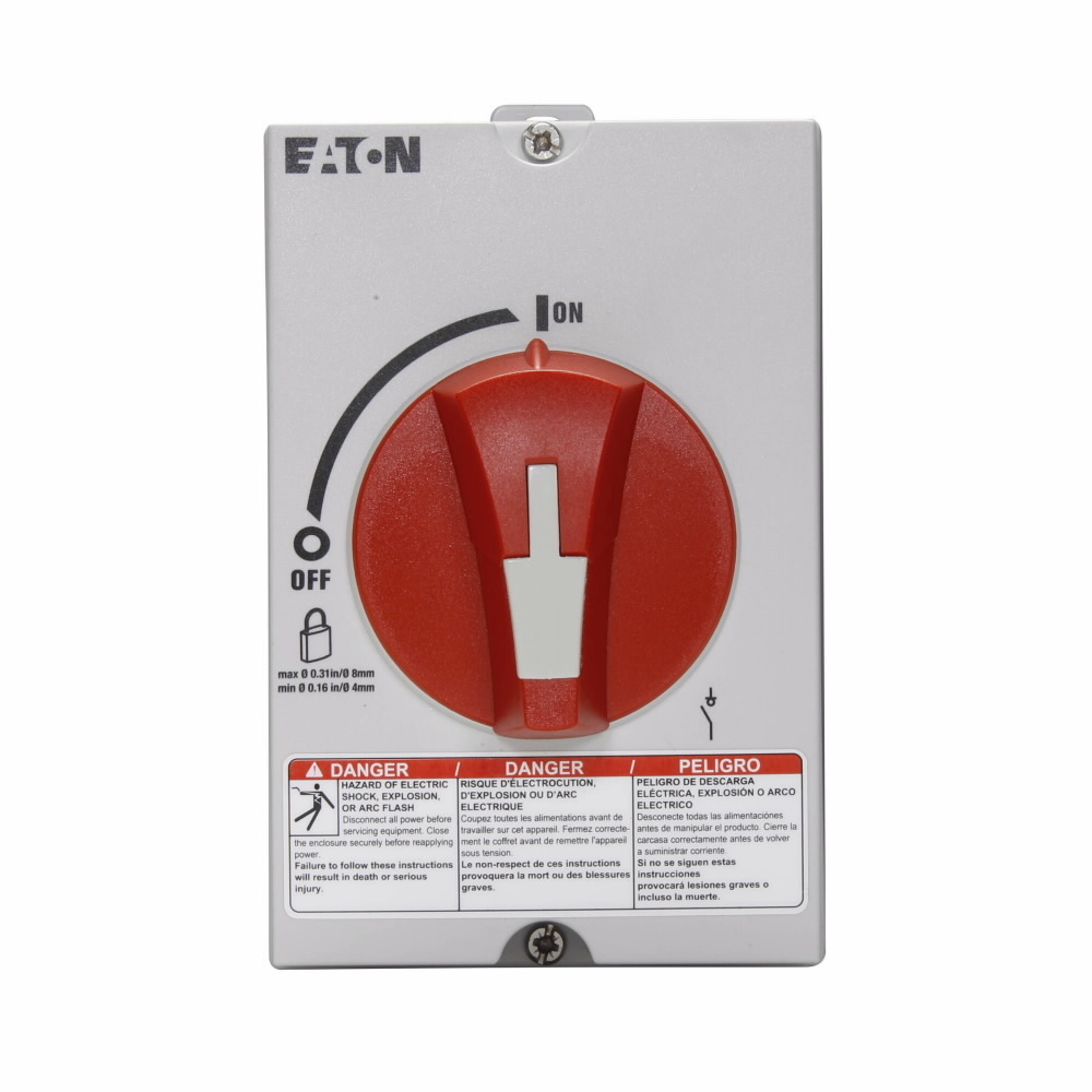 Enclosed, 30 A, Three-pole, 600 V, N4X