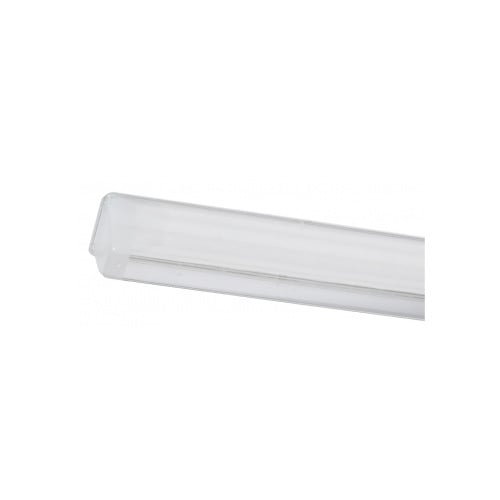 EPCO, Replacement Acrylic Diffuser (Tall), Clear Diffuser, Lamp Type: Fluorescent, Material: Acrylic, Compatibility: 4-Foot GFF Series Light Fixture
