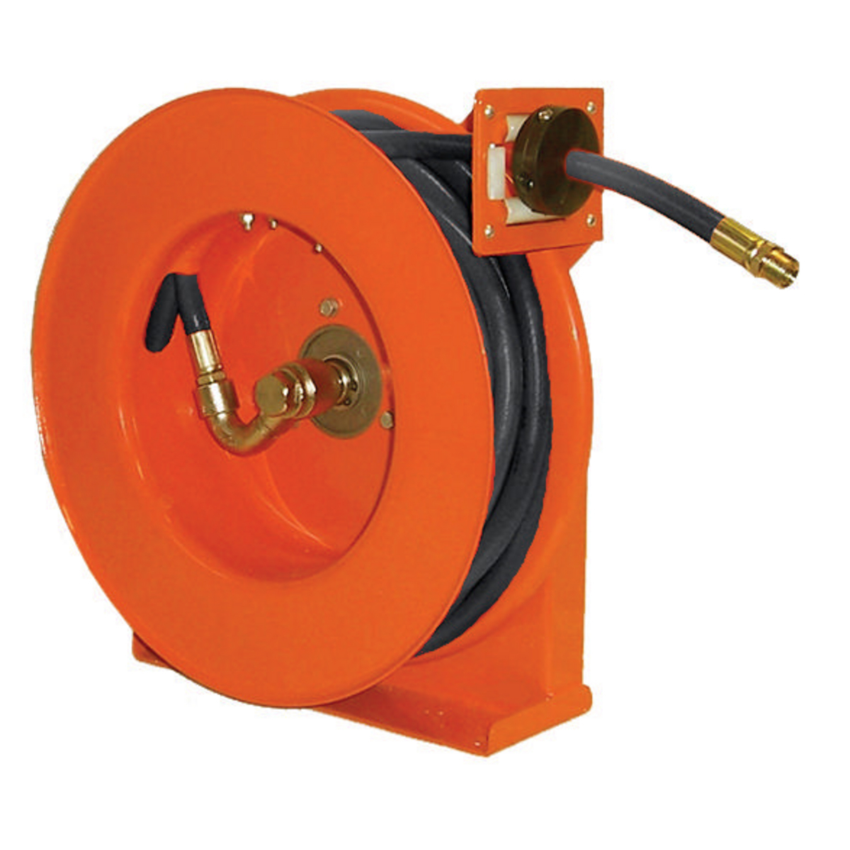 Hose Reels, Low Pressure, .375" Diameter, 70' Length, Orange