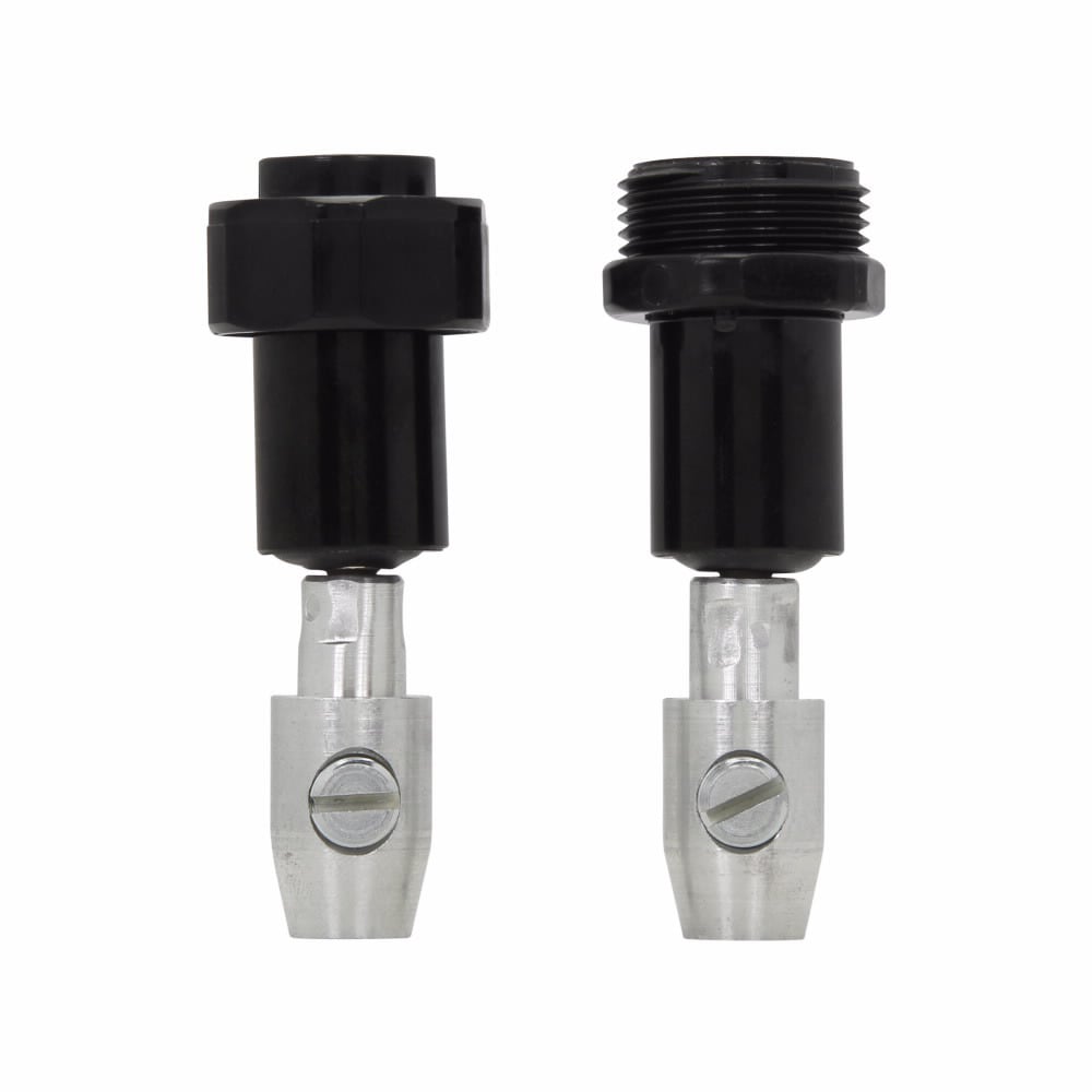 Eaton Bussmann series HEB inline fuse holder, 600V, 30A, Loadside: Aluminum setscrew #2-12, Lineside: Aluminum setscrew #2-12, Single-pole