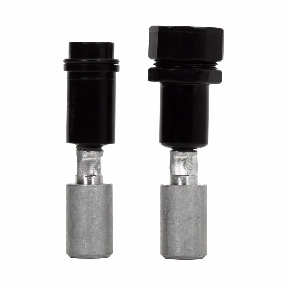 Eaton Bussmann series HEB inline fuse holder, 600V, 30A, Loadside: Aluminum crimp 4 sol; 6 str, Lineside: Aluminum crimp 4 sol; 6 str, Single-pole
