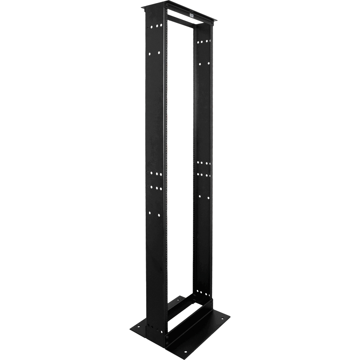 NEXTFRAME Equipment Rack, 84" x 19", 45-Unit, DP Upright, Black