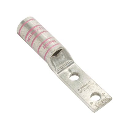 Copper Compression Lug, 2 Hole, 650 kcmi