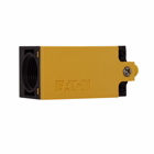 Eaton LS-Titan Safety Interlock Switch, Cabinet Door Interlock, Polyamide PA66-GF25 enclosures, 6A max AC, 3A max DC, 2NC, Slow Make Break, Positive Opening, 6A at 240Vac, 3A at 24Vdc, Screw Terminals, 24Vdc input