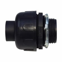 2 LT CONN NON METALLIC BLACK