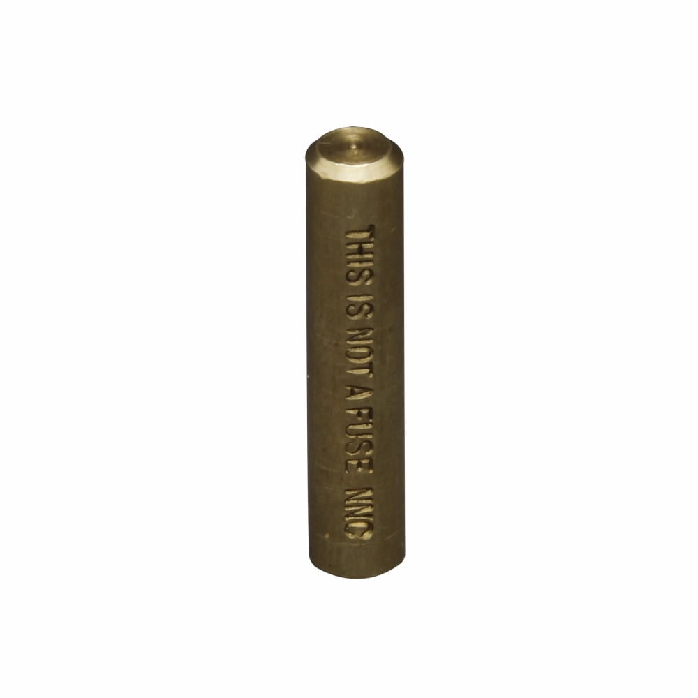 Eaton Bussmann series NNC dummy fuse neutral, For use with 0.25 inch by 1-1/4 inch fuse, Non Indicating