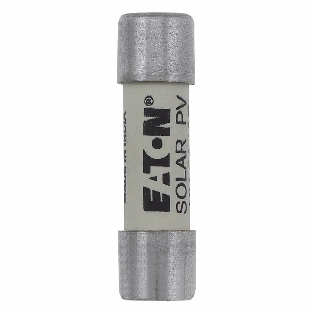 Eaton Bussmann series photovoltaic fuses, 1000 Vdc, 5A, 50 kAIC, Non Indicating, IEC 60269-6 type A, Class gPV, Time constant: 1-3 ms, Ferrule end x ferrule end