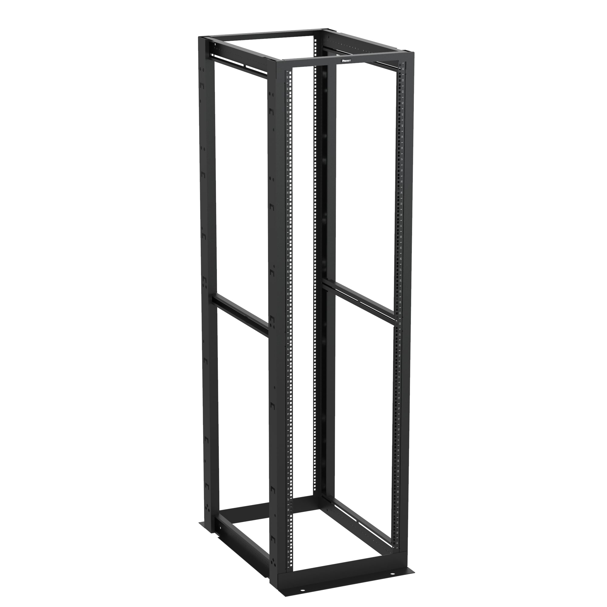 30IN Deep 4 Post Rack With Cage Nuts     