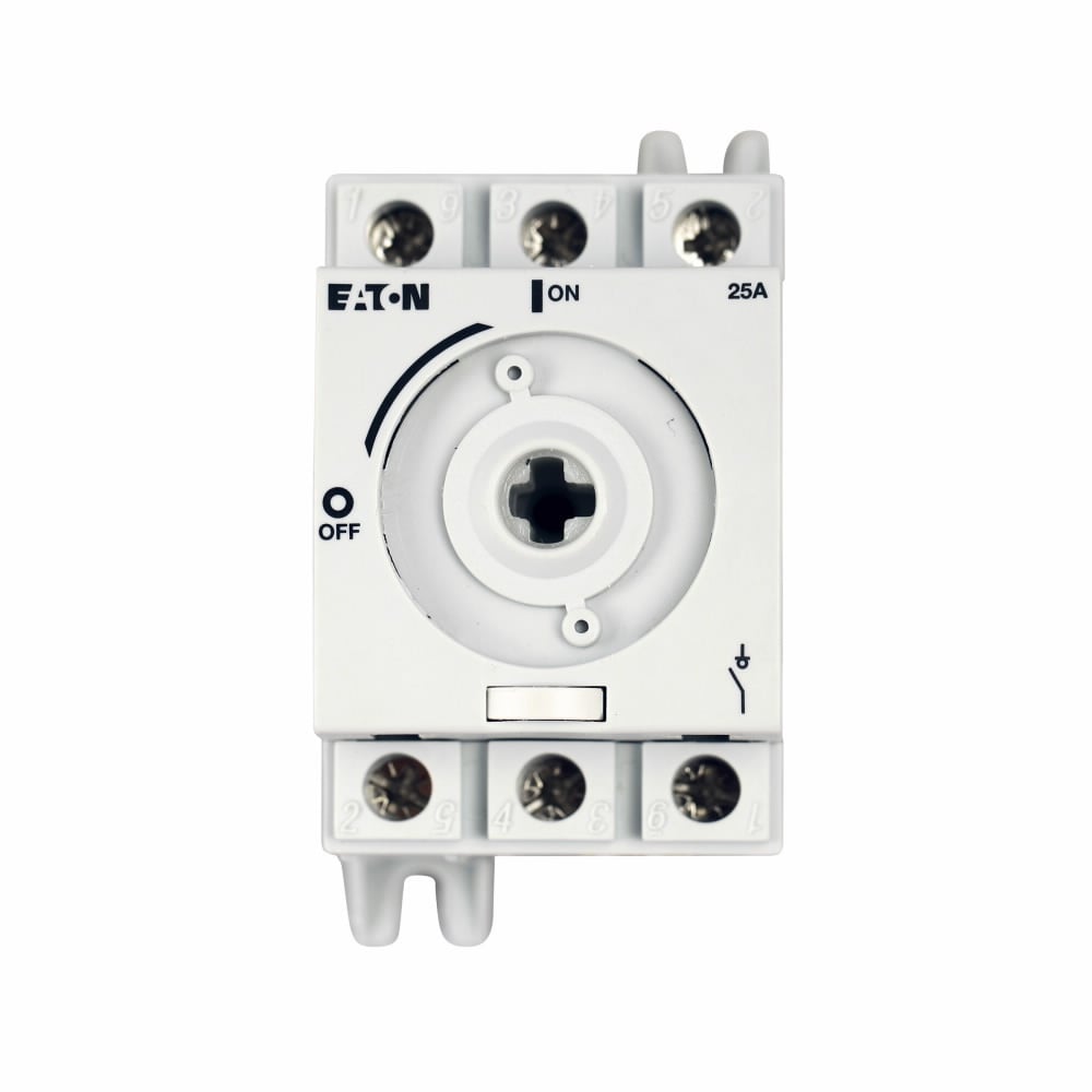 Eaton rotary disconnect switch, 25 A, Non-fusible, Three-pole, Rotary switch, R5 Series, 600 V
