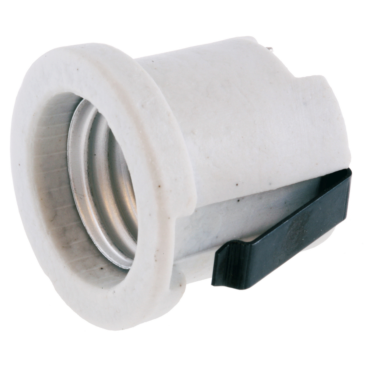 Incandescent Lamp Holders, Medium Base, Low Profile, Front Mounted Snap-In, Terminal Screws