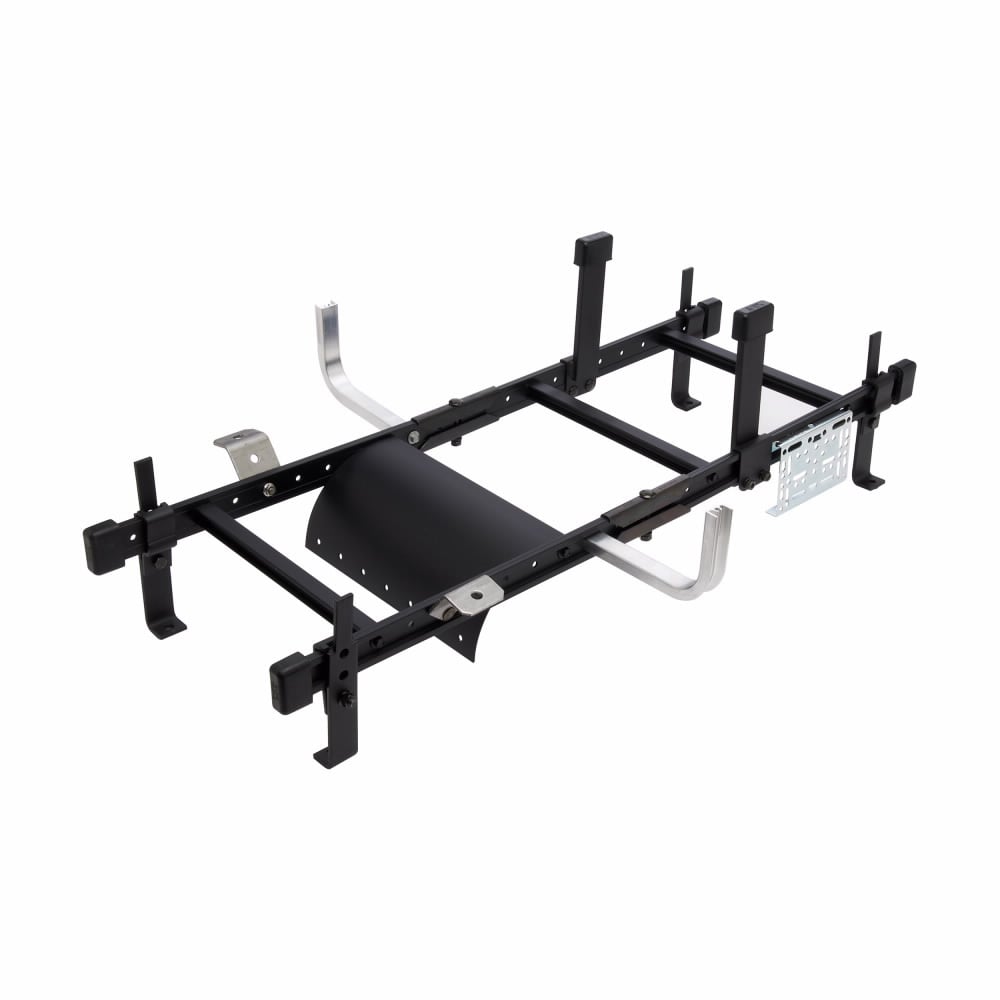 Eaton B-Line series runway accessories, Used to provide a smooth radius for cable exit, Cable tie down, 18 gauge, ASTM A569 steel, Flat black powder coat