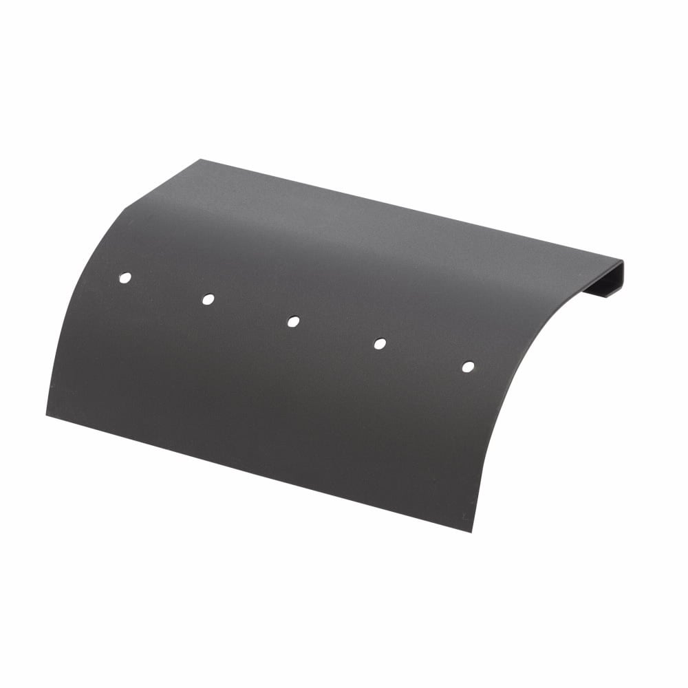 RWAY DROP-OUT, 12" RWAY W, 10" DROPOUT W, FLT BLK