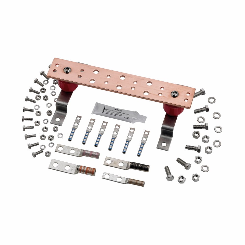 TELECOMMUNICATIONS GROUNDING BAR ASEMBLY & KIT, 12" LEN