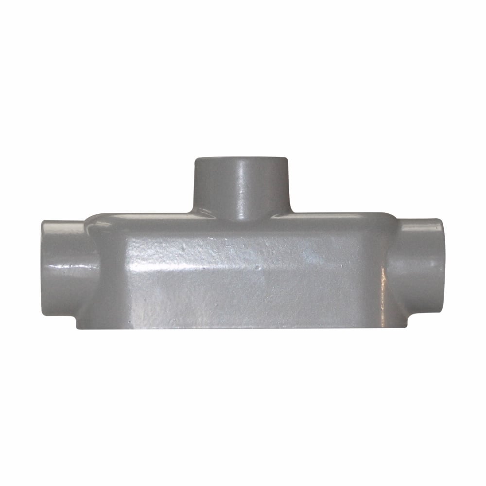 Eaton Crouse-Hinds series Condulet Series 5 conduit outlet body, Rigid/IMC, Copper-free aluminum, TB shape, 2"