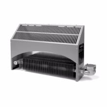 Eaton Crouse-Hinds series XC electric heater, 25,950 BTU/hr, 7.6 kW, Steel, 20A max., With built-in room thermostat, 480 Vac
