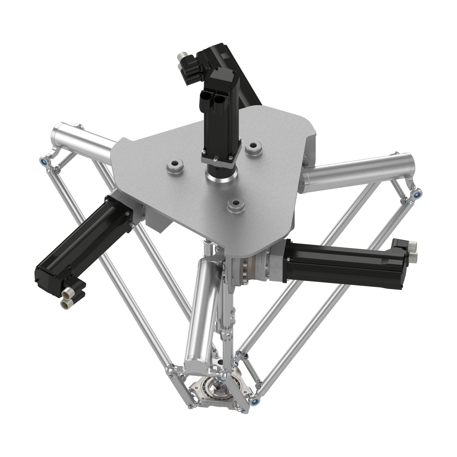 Delta 3 robot, P2, 3-4 axis, 15 kg permissible load, 0-800 mm working envelop