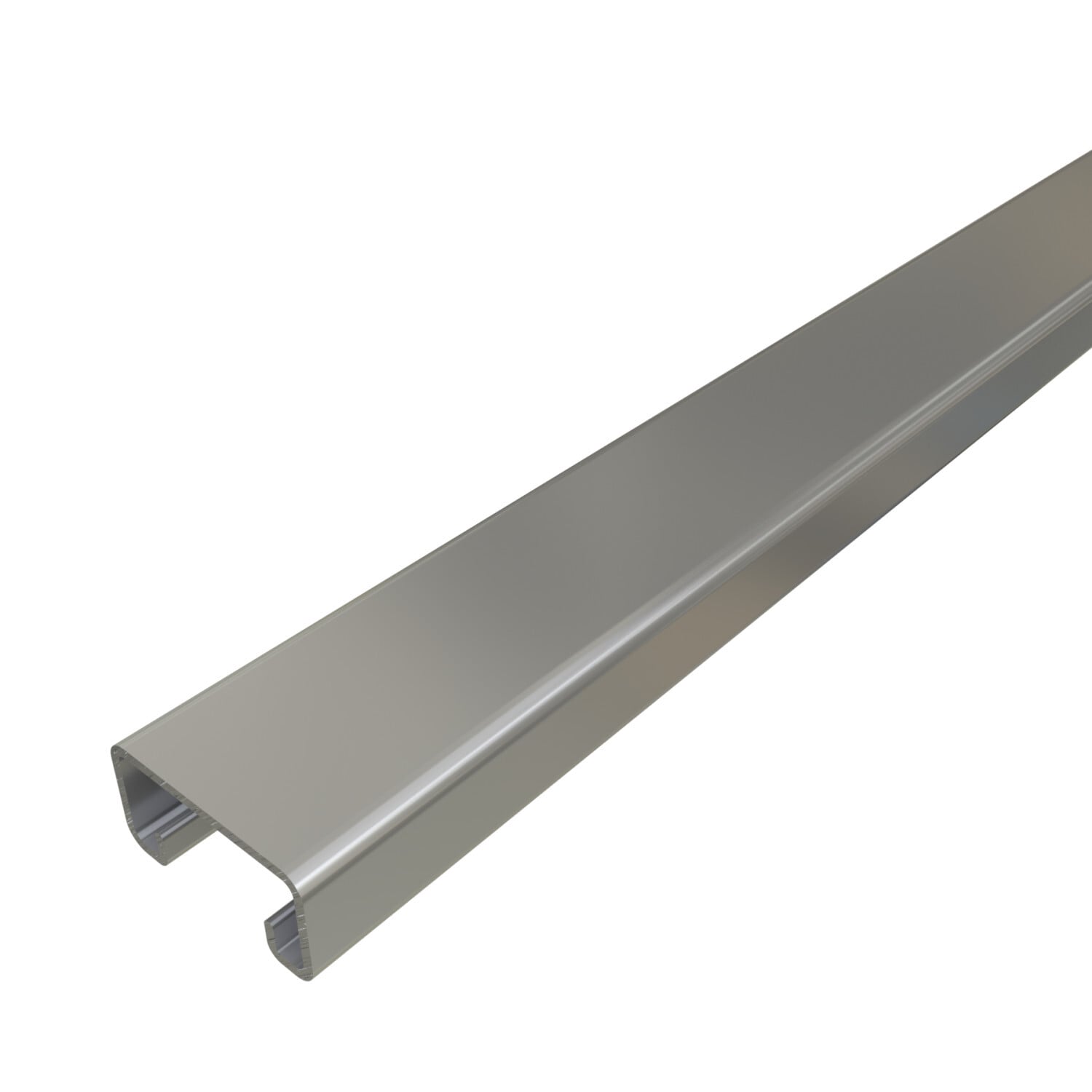 UNISTRUT CHANNEL, 14ga, 1-5/8"x 13/16", SOLID, PL