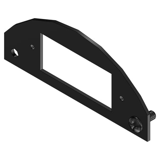 FPT4-CPB-1MAAP Steel City Compartment B Communications Device Plate, Steel