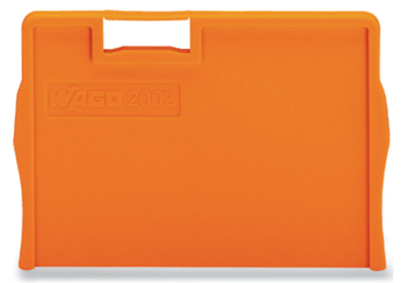 Seperator plate; 2 mm thick; oversized; orange